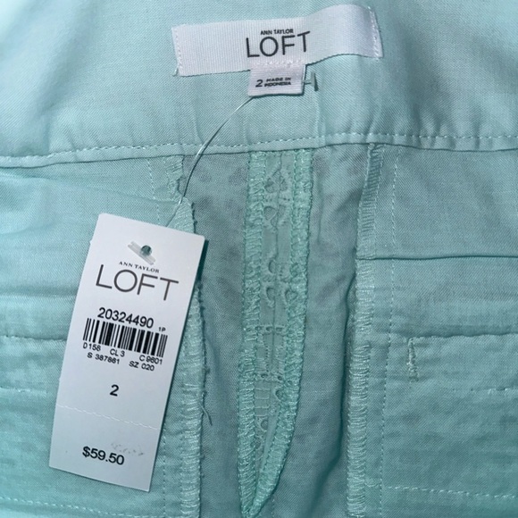 Ann Taylor LOFT Aqua Blue Skirt – Size 2 NWT - Picture 4 of 5
